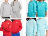 Nike Junior Hoodie Older kids Club Fleece Pullover Warm Hoodie Sportswear FD3000