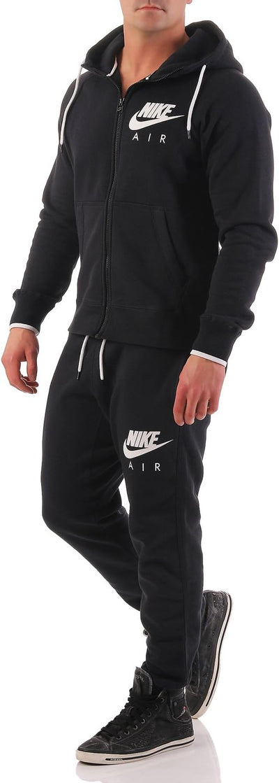 Nike Air AW77 Men’s Full Zip Fleece Hoodie Jacket Premium Sportswear Comfort Top