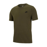 Nike Mens Club T-Shirt Short Sleeve Cotton Shirt Sportswear Casual Wear Summer
