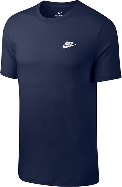 Nike Mens Club T-Shirt Short Sleeve Cotton Shirt Sportswear Casual Wear Summer