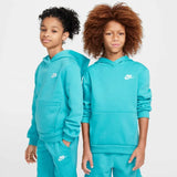 Nike Junior Hoodie Older kids Club Fleece Pullover Warm Hoodie Sportswear FD3000